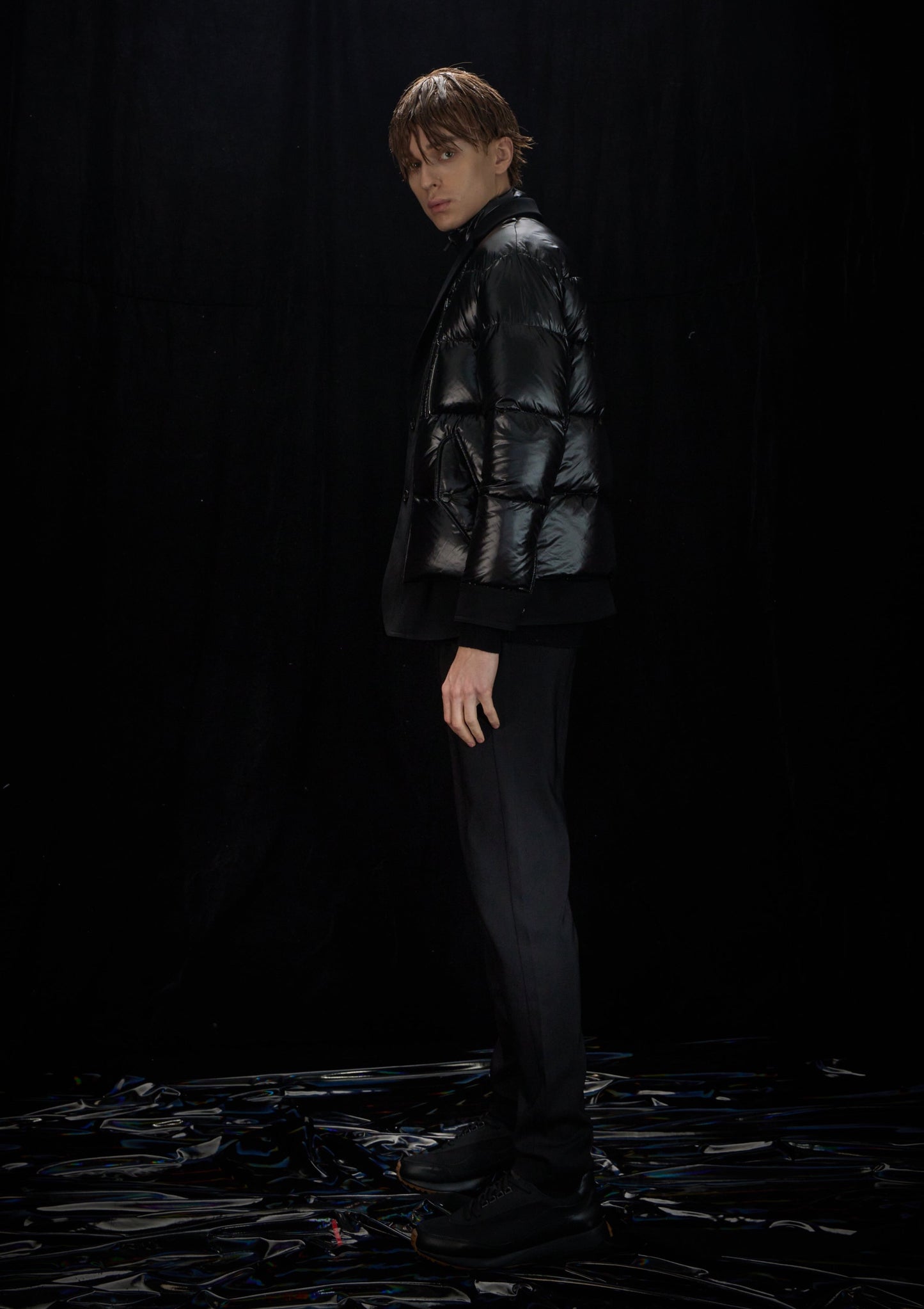 Harrison Wong Blazer Collar Down Jacket