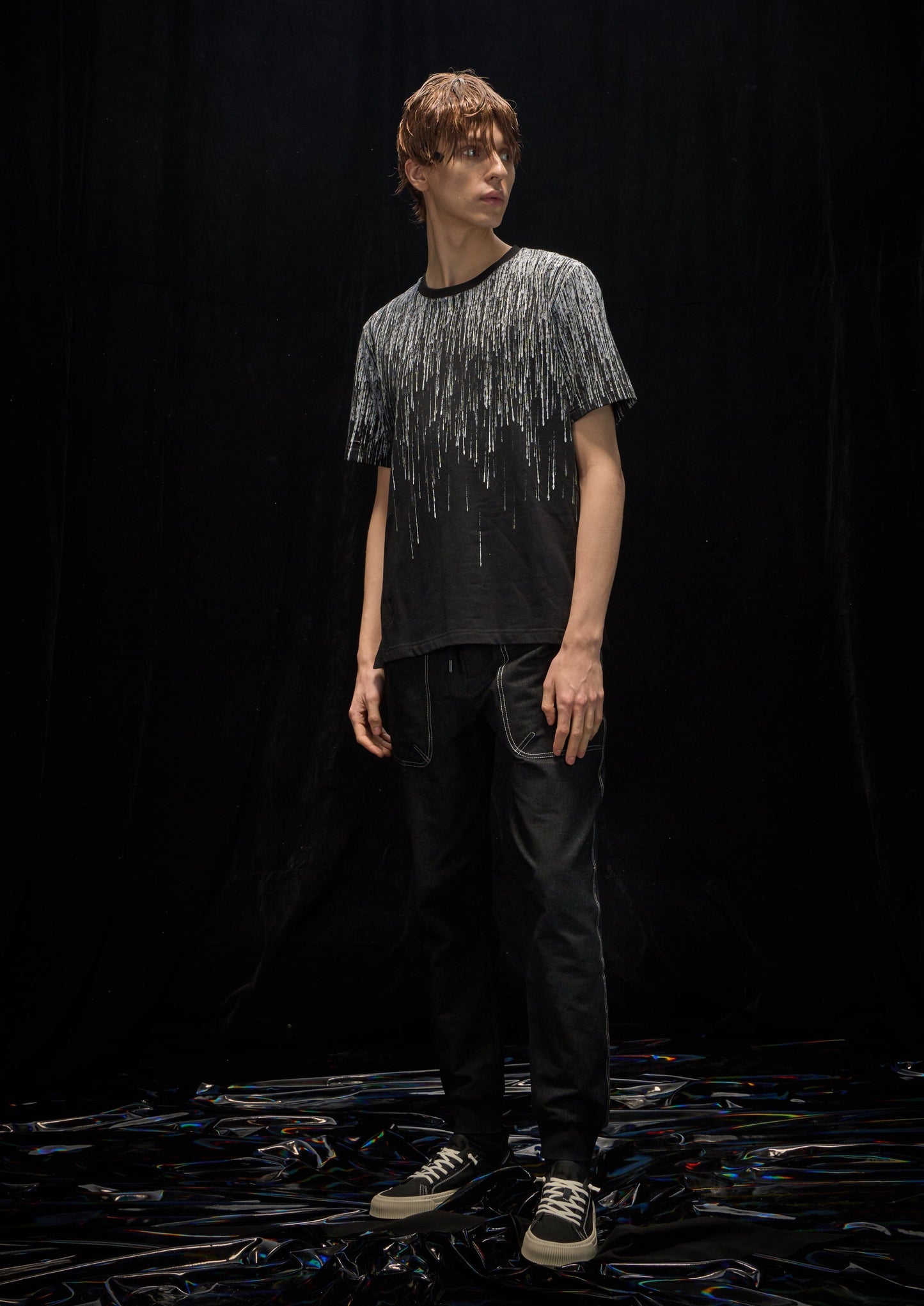 Harrison Wong Rain Print Tee