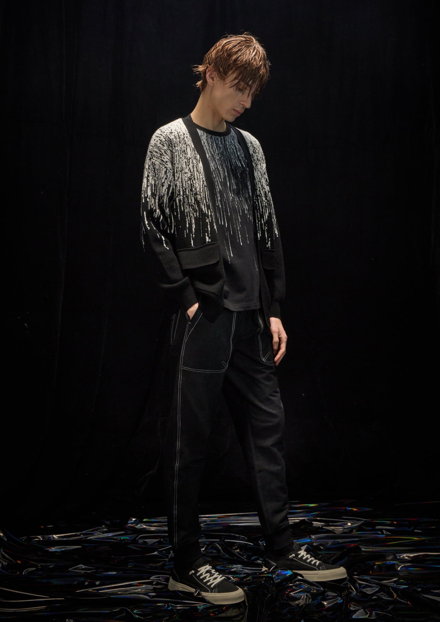 Harrison Wong Cotton Knit Jogging Pants