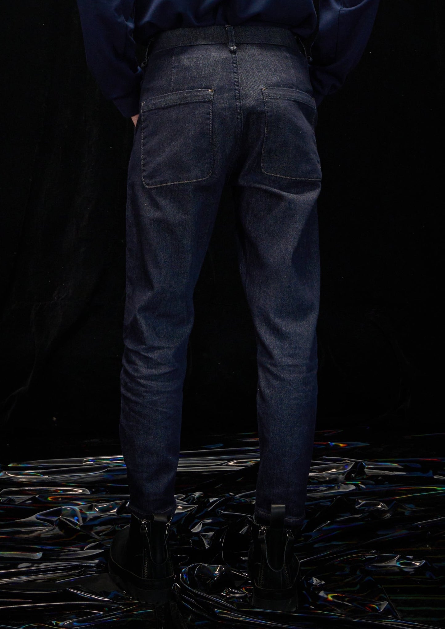 Harrison Wong Yarn Dye Denim Pants