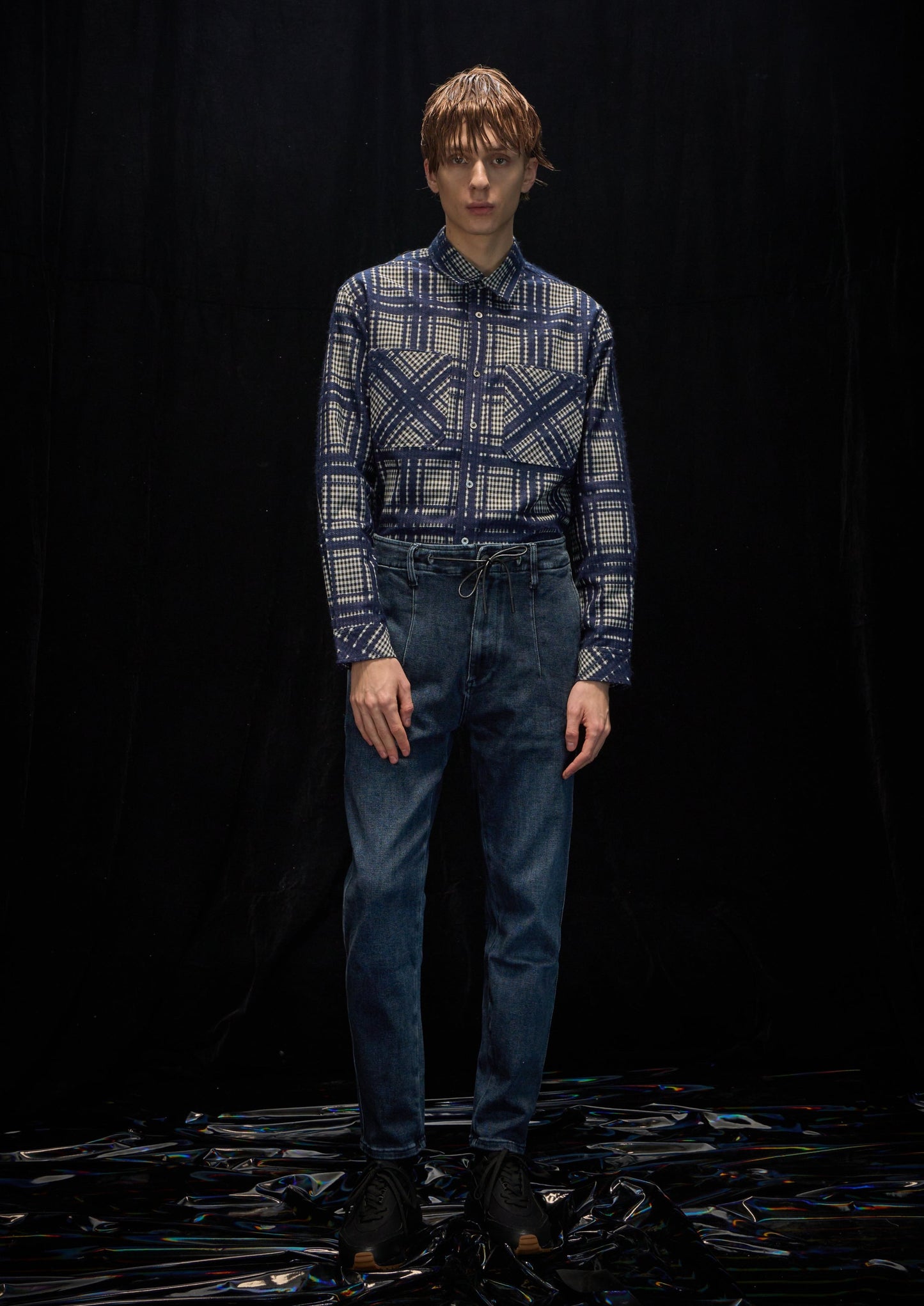 Harrison Wong Jeans With Drawstring