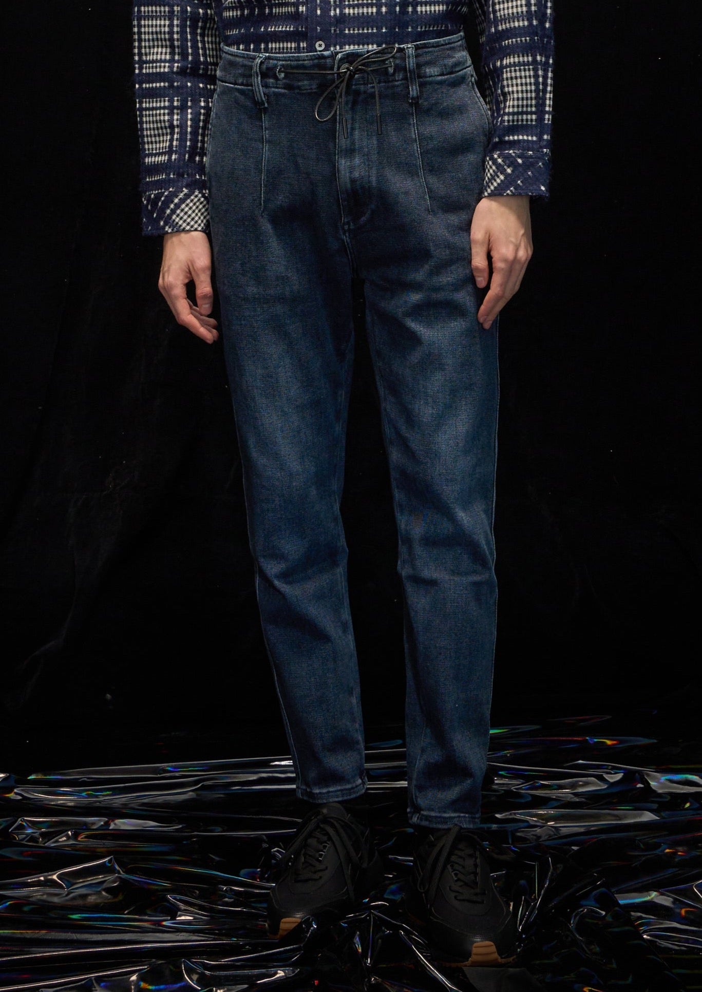 Harrison Wong Jeans With Drawstring