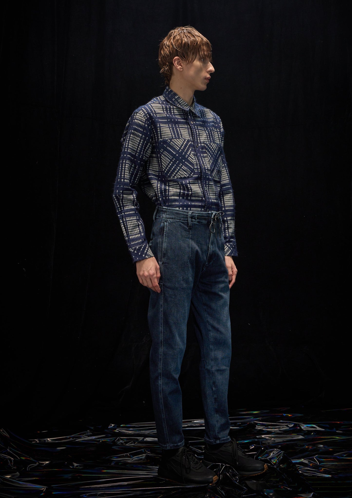 Harrison Wong Jeans With Drawstring