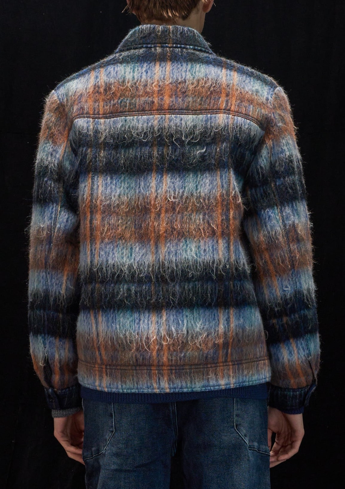 Harrison Wong Mohair Checked Jacket
