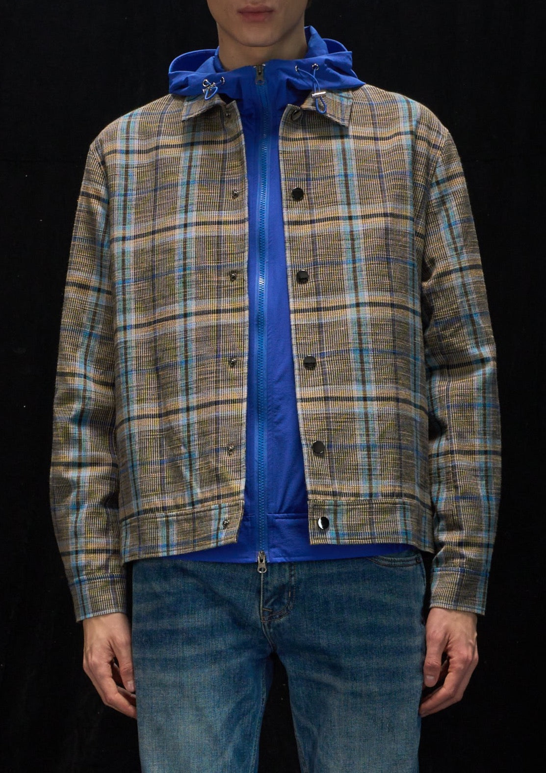 Harrison Wong Checked Shirt Jacket
