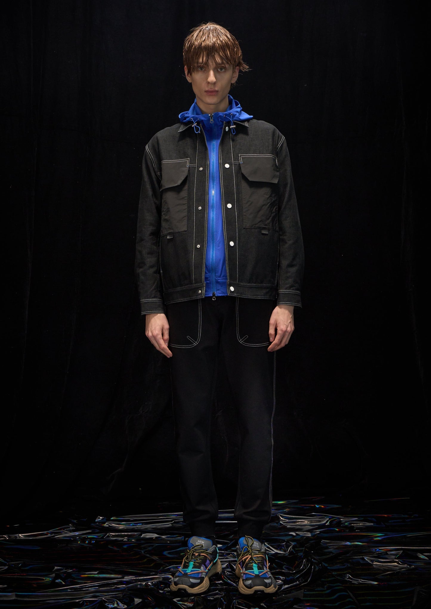 Harrison Wong 2 Pockets Cotton Rayon Jacket