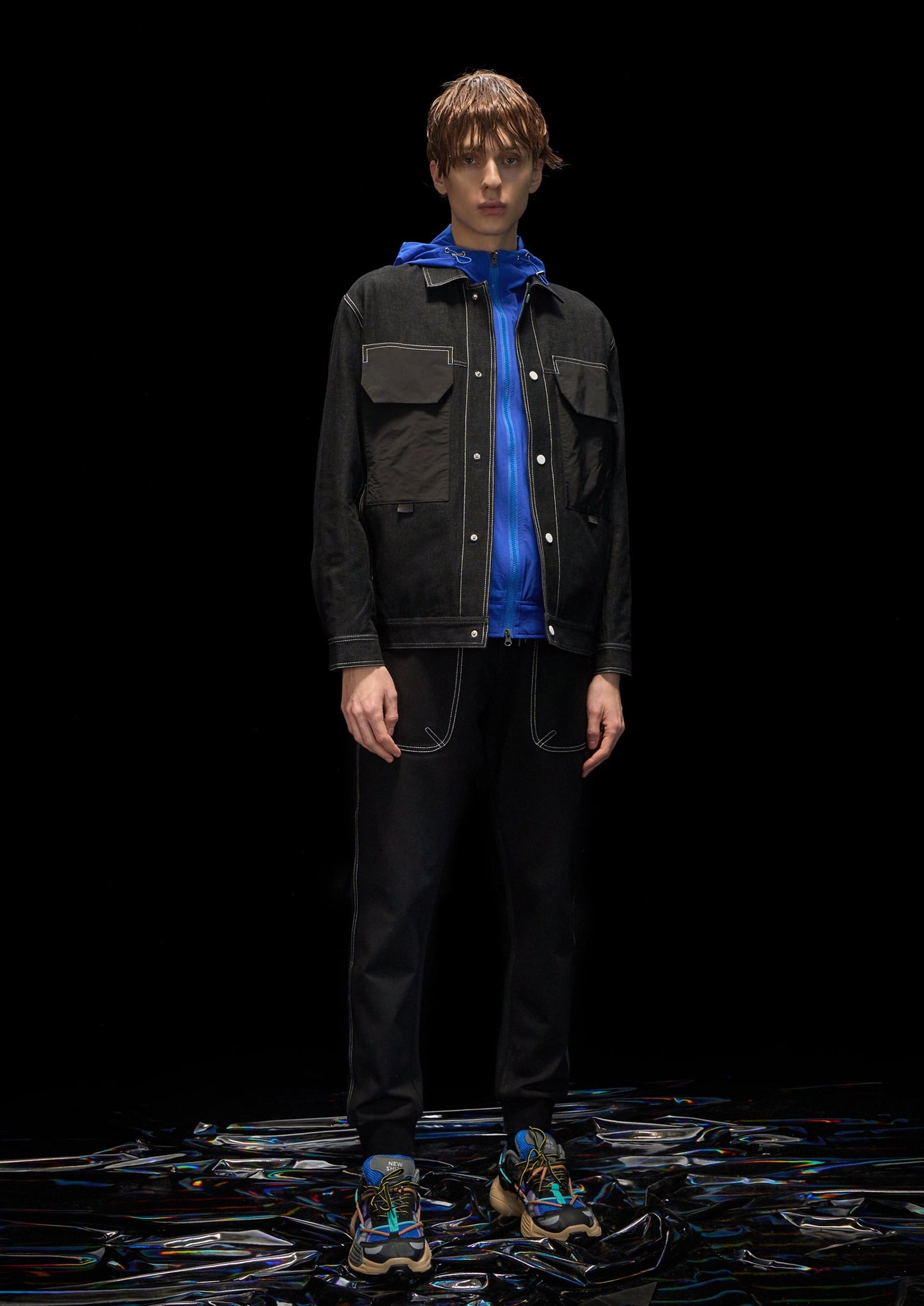 Harrison Wong 2 Pockets Cotton Rayon Jacket