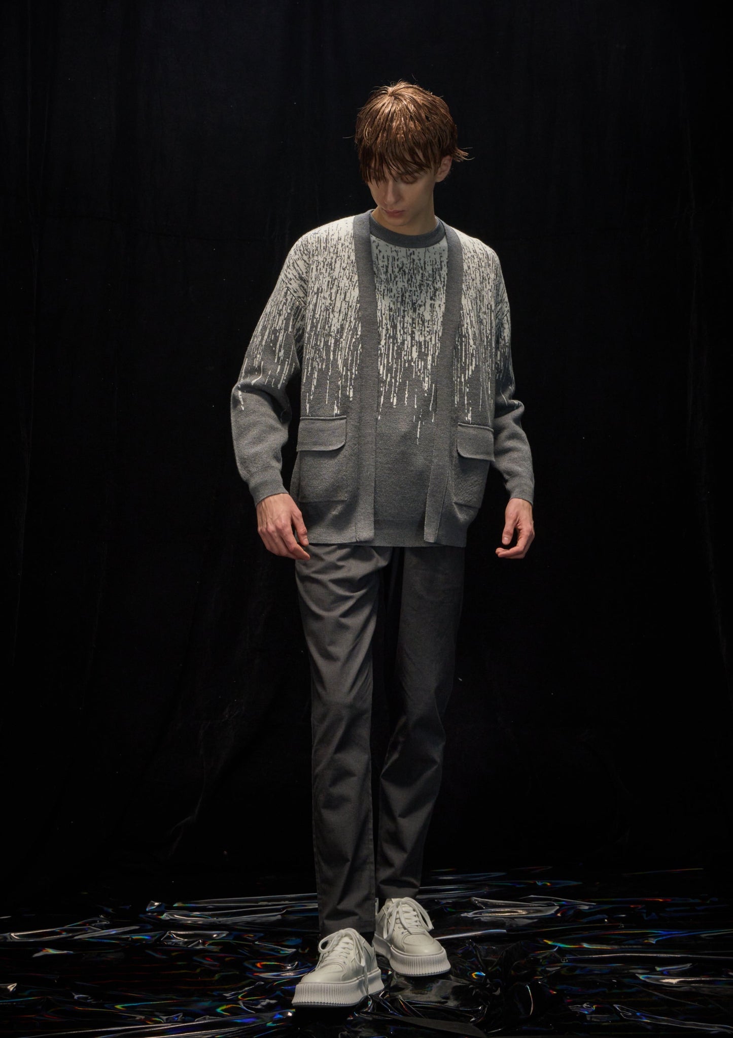 Harrison Wong Checked Slim Fit Pants