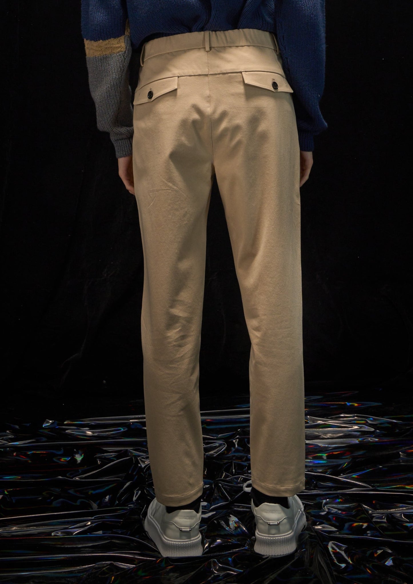 Harrison Wong Regular Fit Cotton Rayon Pants