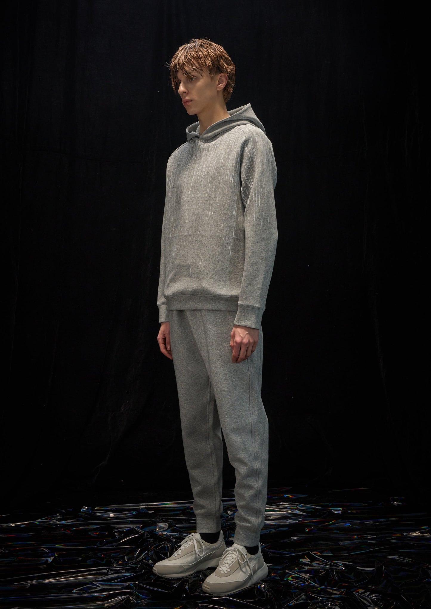 Harrison Wong Sandwich Knit Jogging Pants