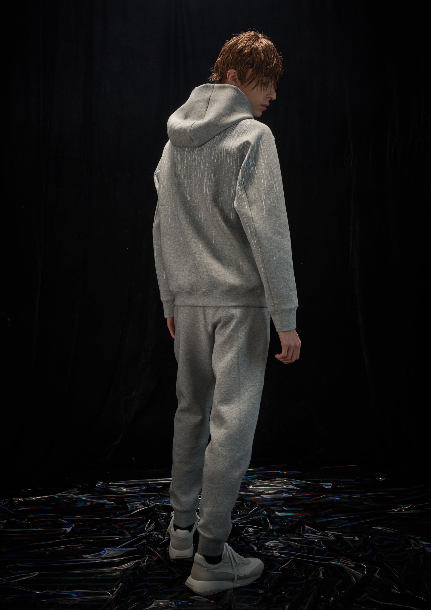 Harrison Wong Sandwich Knit Jogging Pants