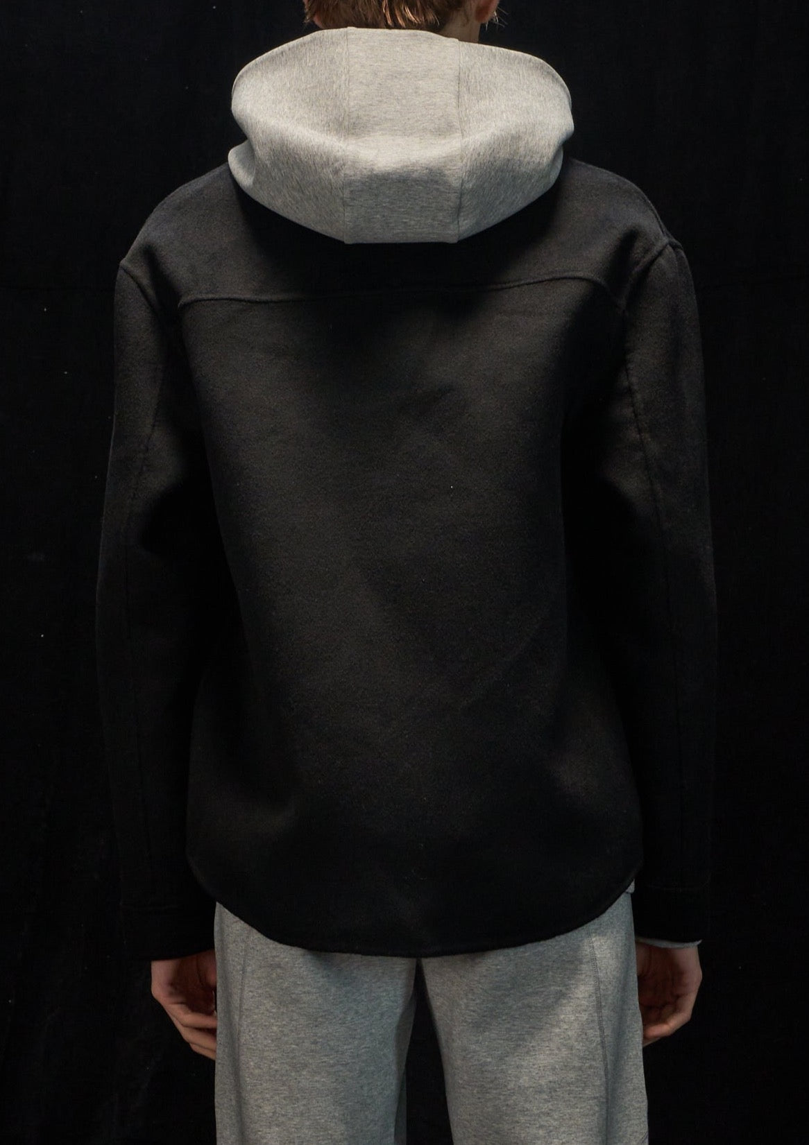 Harrison Wong Double Face Wool Shirt Coat