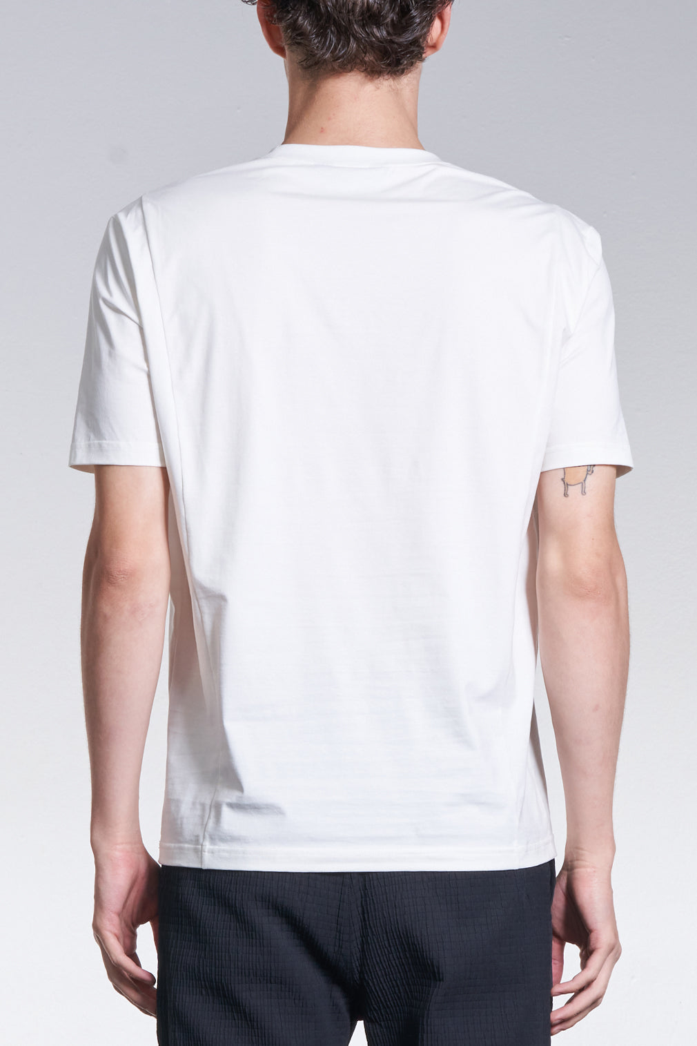 Fabric Contrast Tee