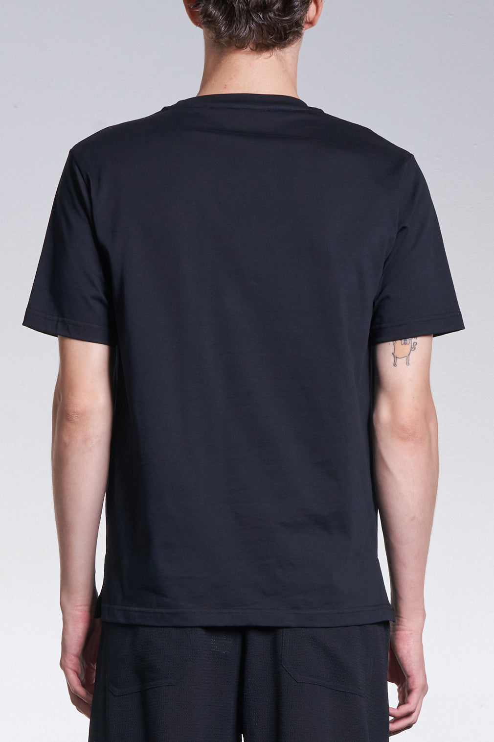 Tee With Shaped Pleats