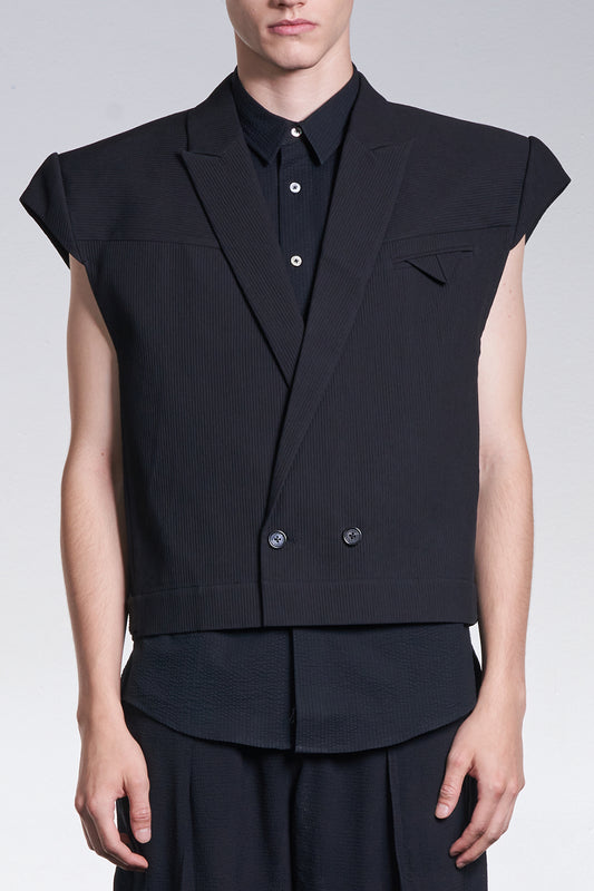 Strong Shoulder Cap Sleeve BD Blazer