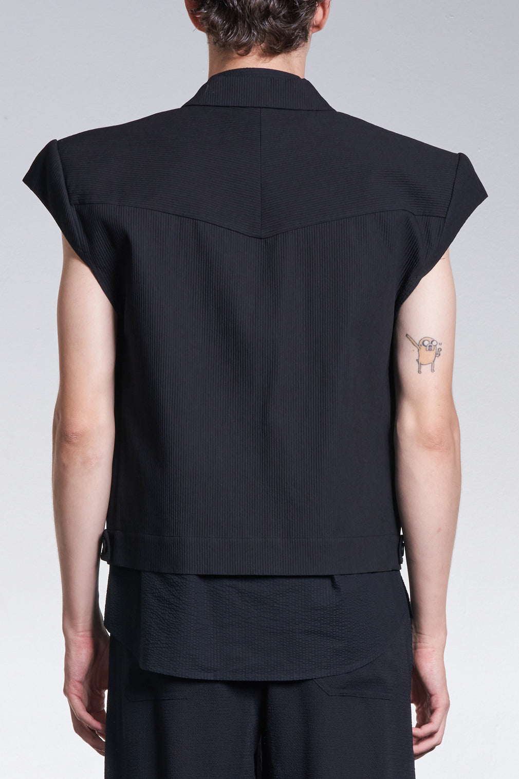 Strong Shoulder Cap Sleeve BD Blazer