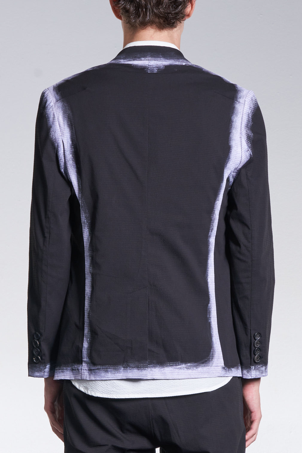 Jacket With Hand Print Edge