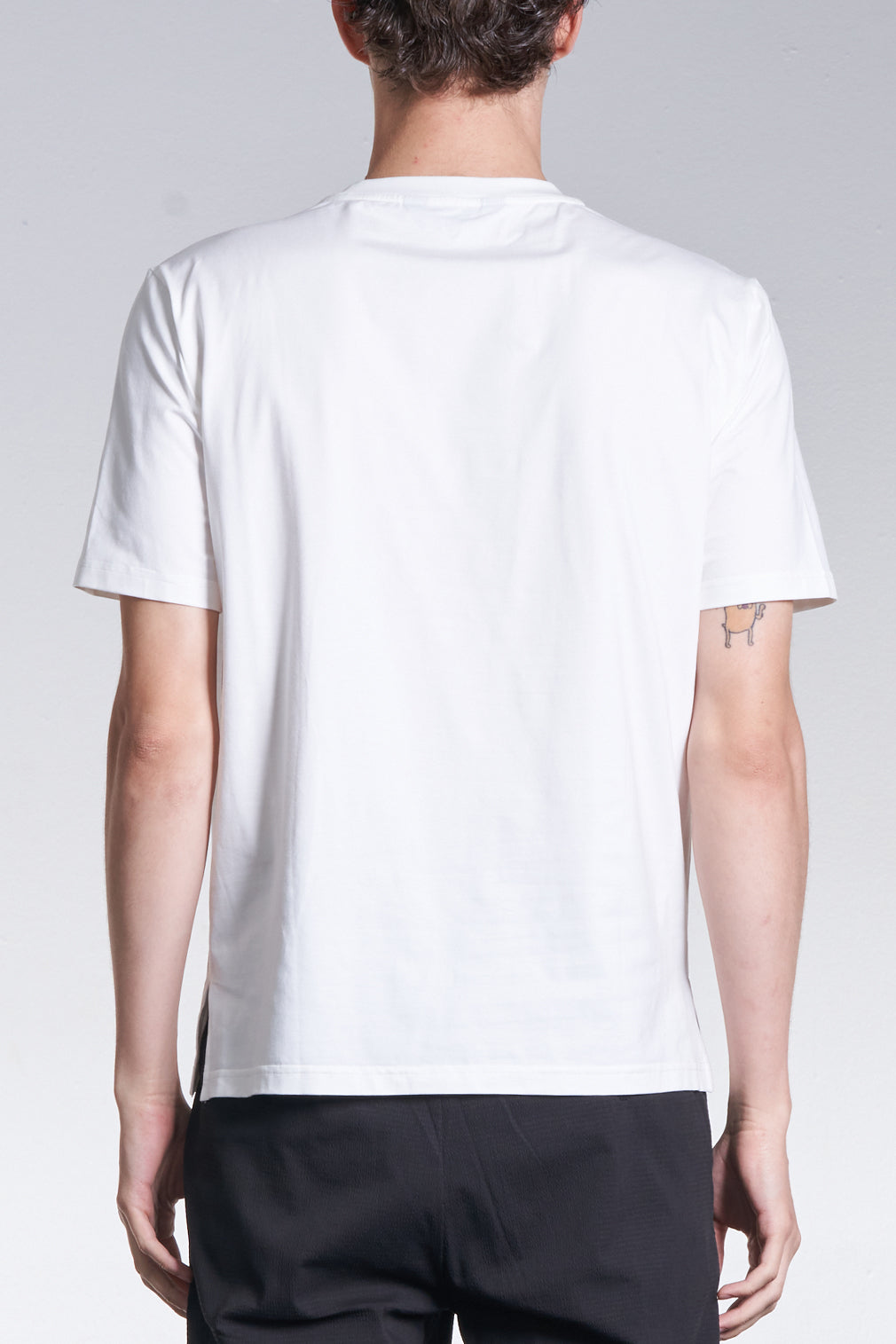 Tee With Shaped Pleats