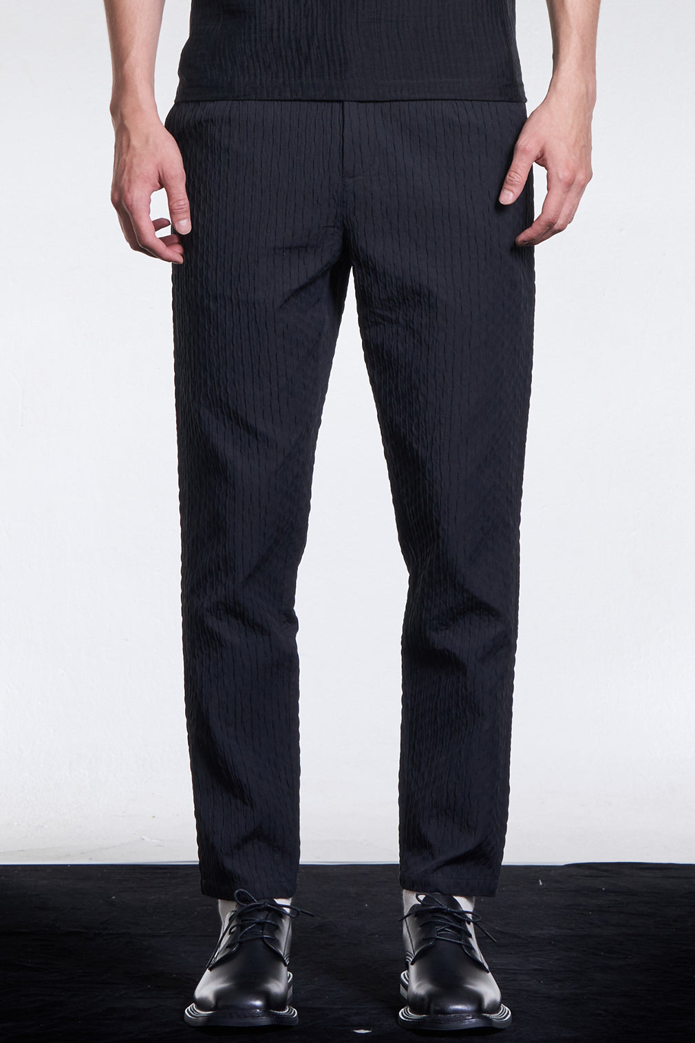 Rayon Cotton Textured Pants