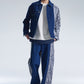 Denim Jacket Contrast With Checks