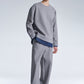 Honeycomb Knit Wide Leg Pants