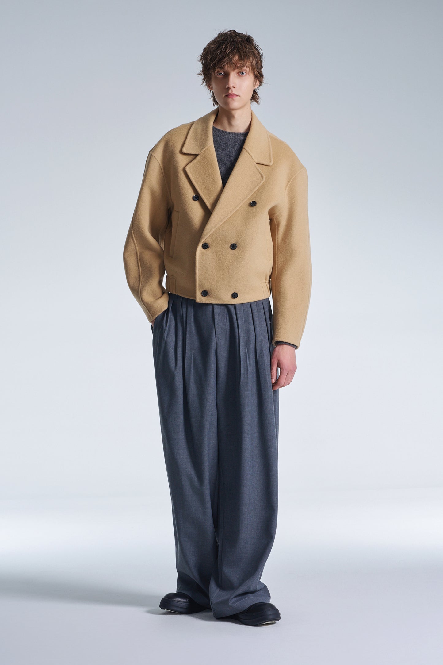 Double Faced Wool DB Blazer