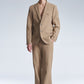 Crepe Cotton Pants With Slight Bell Bottom
