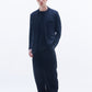 No Collar Wool Blazer