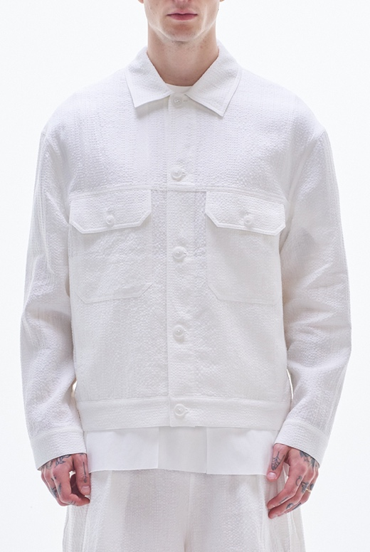 Cotton Linen Texture Jacket