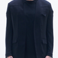No Collar Wool Blazer