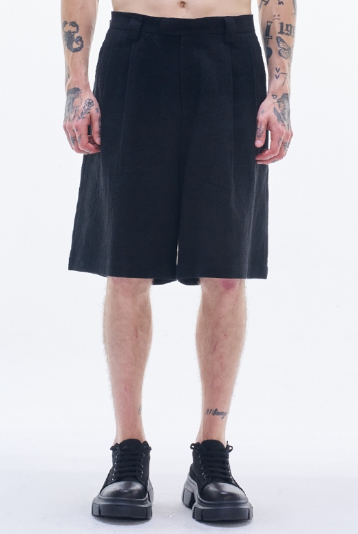 Linen Cotton Textured Short
