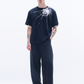 Tee With Broken Glass Pattern