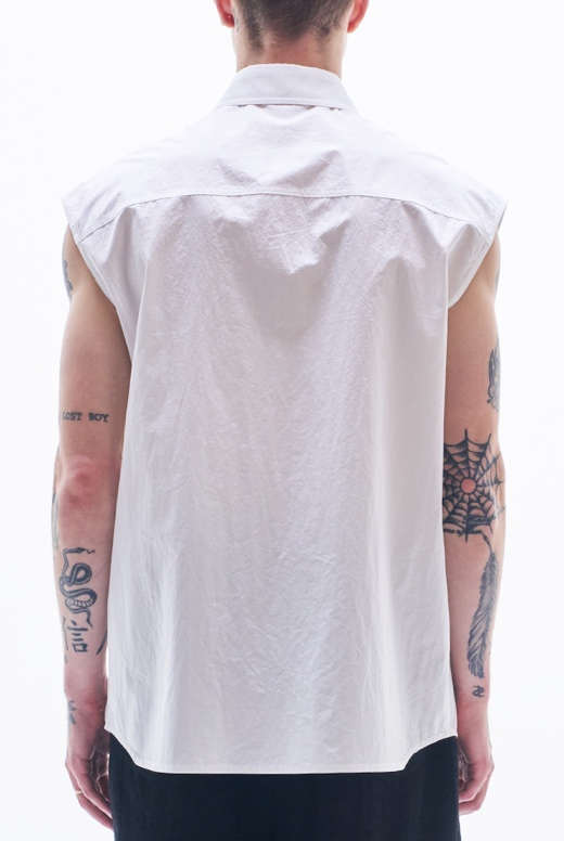 Cotton Sleeveless Shirt