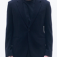 Wool Blazer With Black Slit