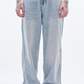 Baggy Washed Light Blue Jeans