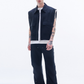 Cotton Baggy Pants With Raw Edge