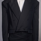 Cropped Oversized Double-Breasted Blazer