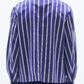Striped Linen Shirt With Denim Pocket