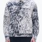 Nylon Cotton Jacket with Broken Glass print