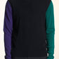 Round Neck Sweater With Color Contrast