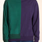 Sweatshirt With Color Contrast