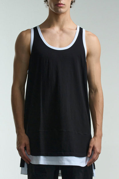 Long Tank Top With Layers