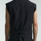 Crepe Fabric Waistcoat