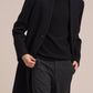 Stand Collar Wool Coat