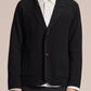 2 Buttons Wool Cardigan Blazer