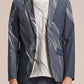 Crepe Blazer With Wire Pattern Print