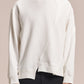 Sweatshirt With Asymmetric Hem