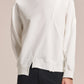 Sweatshirt With Asymmetric Hem