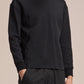 Long Sleeve Tee With Contrast Neck