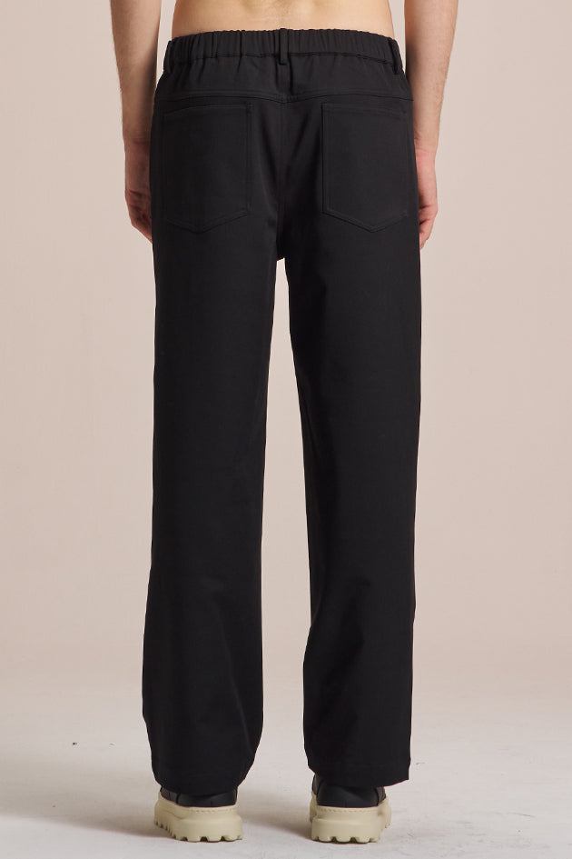 Wide Leg Modal Cotton Pants With Long Dart